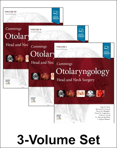 Coperta cărții "Cummings Otolaryngology" de autor necunoscut