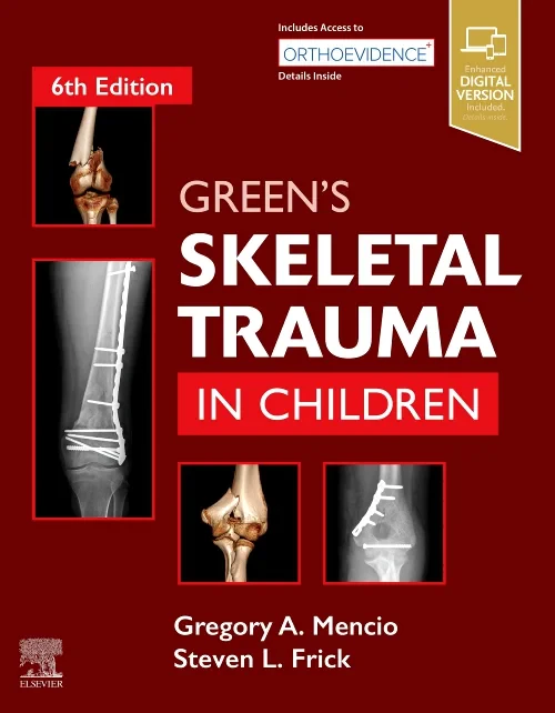 Coperta cărții "Green&#039;s Skeletal Trauma in Children" de autor necunoscut