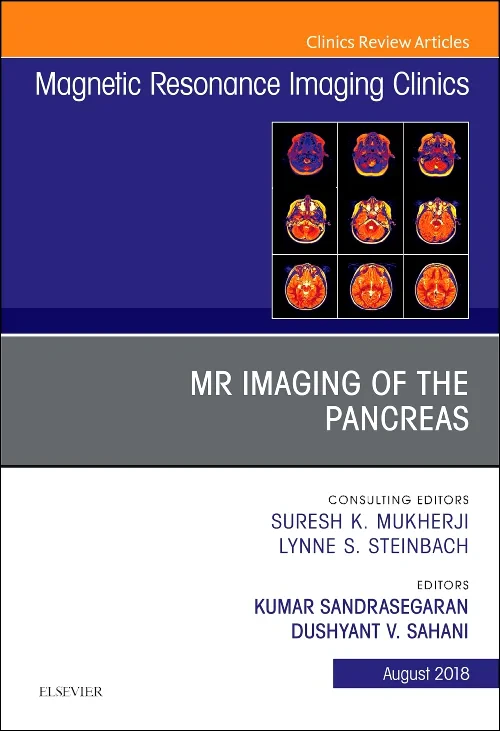 Coperta cărții "MR Imaging of the Pancreas, An Issue of Magnetic Resonance Imaging Clinics of North America" de autor necunoscut