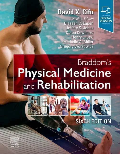 Coperta cărții "Braddom&#039;s Physical Medicine and Rehabilitation" de autor necunoscut