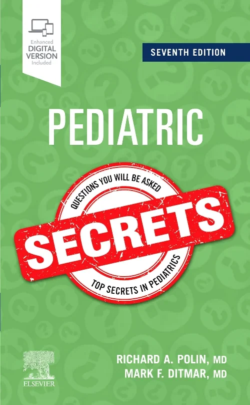 Coperta cărții "Pediatric Secrets" de autor necunoscut
