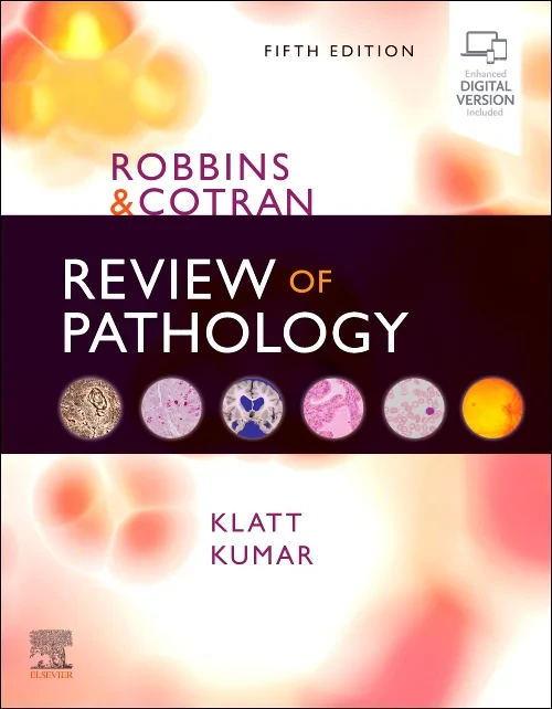 Coperta cărții "Robbins and Cotran Review of Pathology" de autor necunoscut