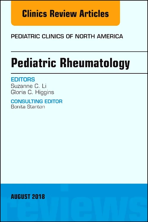 Coperta cărții "Pediatric Rheumatology, An Issue of Pediatric Clinics of North America" de autor necunoscut