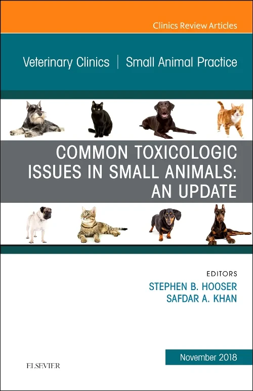 Coperta cărții "Common Toxicologic Issues in Small Animals: An Update, An Issue of Veterinary Clinics of North America: Small Animal Practice" de autor necunoscut