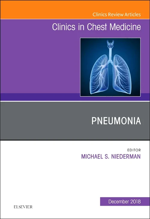Coperta cărții "Pneumonia, An Issue of Clinics in Chest Medicine" de autor necunoscut