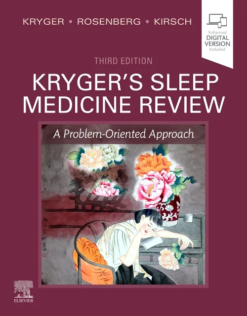 Coperta cărții "Kryger&#039;s Sleep Medicine Review" de autor necunoscut