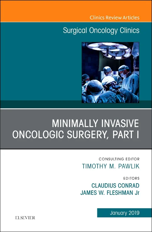 Coperta cărții "Minimally Invasive Oncologic Surgery, Part I, An Issue of Surgical Oncology Clinics of North America" de autor necunoscut
