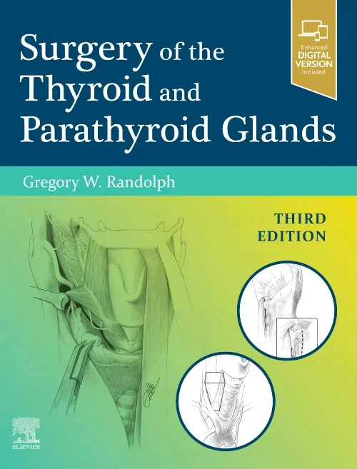 Coperta cărții "Surgery of the Thyroid and Parathyroid Glands" de autor necunoscut
