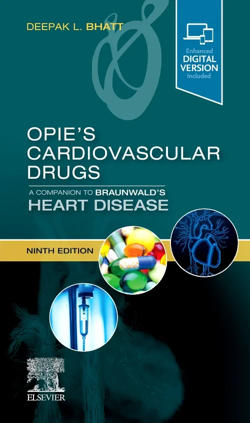 Coperta cărții "Opie&#039;s Cardiovascular Drugs: A Companion to Braunwald&#039;s Heart Disease" de autor necunoscut