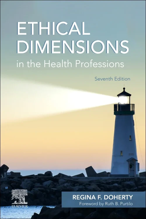 Coperta cărții "Ethical Dimensions in the Health Professions" de autor necunoscut