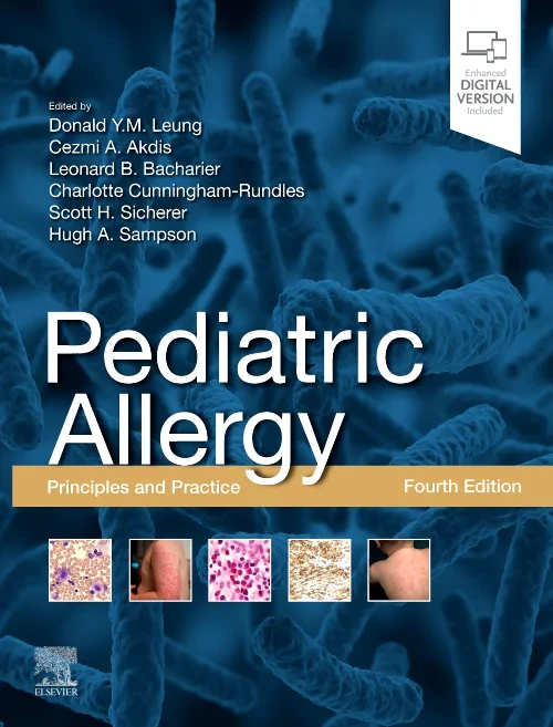 Coperta cărții "Pediatric Allergy: Principles and Practice" de autor necunoscut