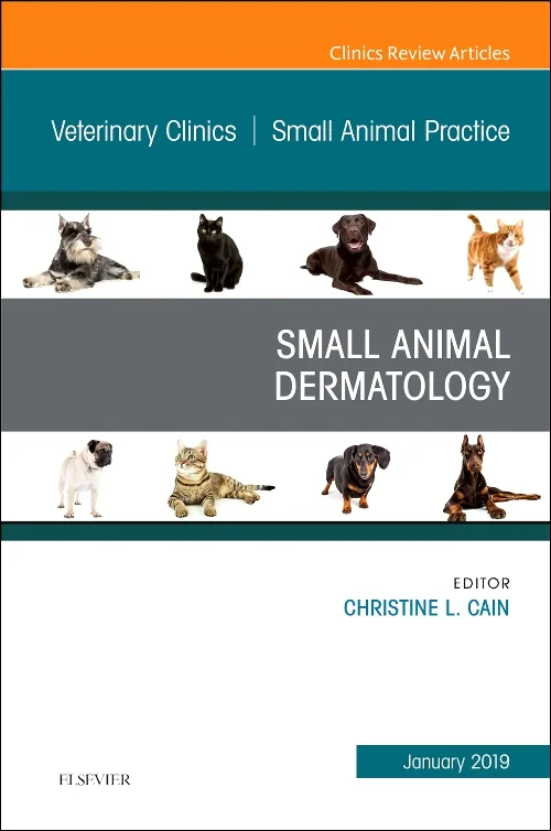 Coperta cărții "Dermatology, An Issue of Veterinary Clinics of North America: Small Animal Practice" de autor necunoscut