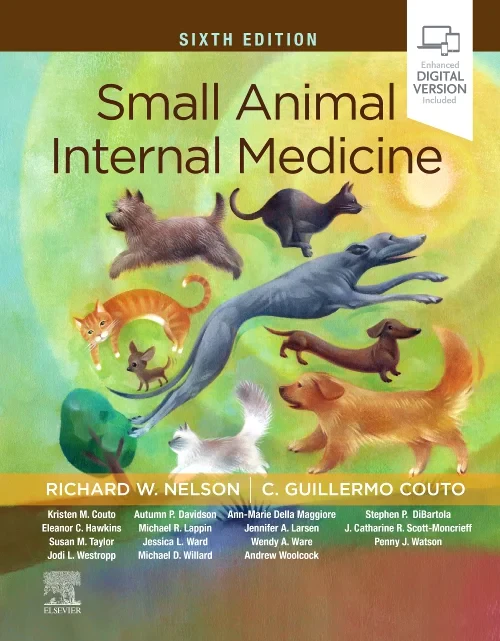 Coperta cărții "Small Animal Internal Medicine" de autor necunoscut