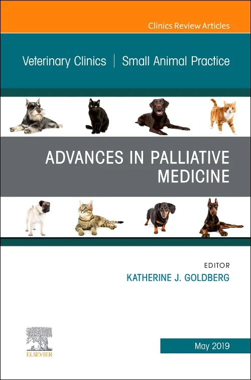 Coperta cărții "Palliative Medicine and Hospice Care, An Issue of Veterinary Clinics of North America: Small Animal Practice" de autor necunoscut