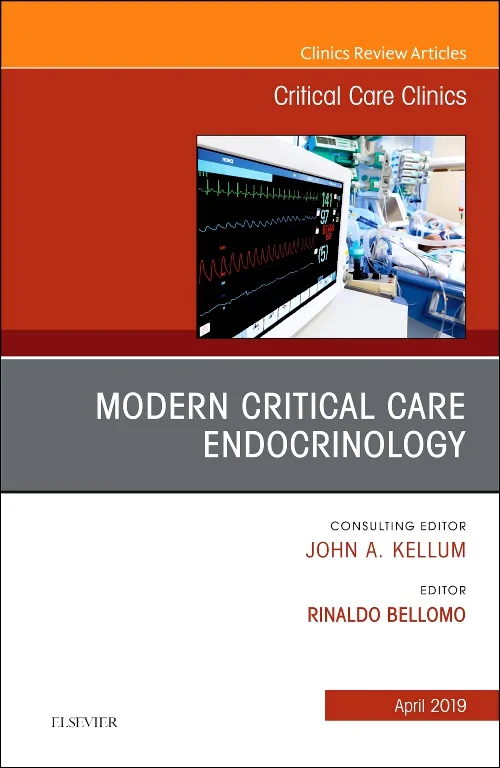 Coperta cărții "Modern Critical Care Endocrinology, An Issue of Critical Care Clinics" de autor necunoscut