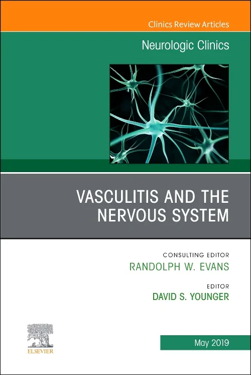 Coperta cărții "Vasculitis and the Nervous System, An Issue of Neurologic Clinics" de autor necunoscut