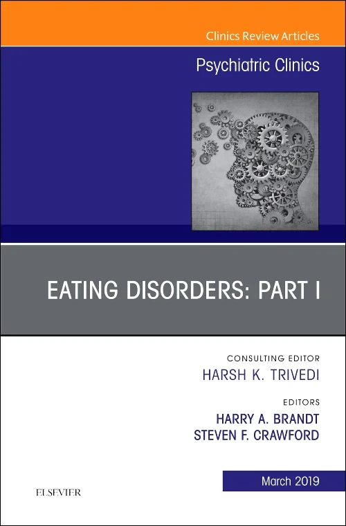 Coperta cărții "Eating Disorders: Part I, An Issue of Psychiatric Clinics of North America" de autor necunoscut