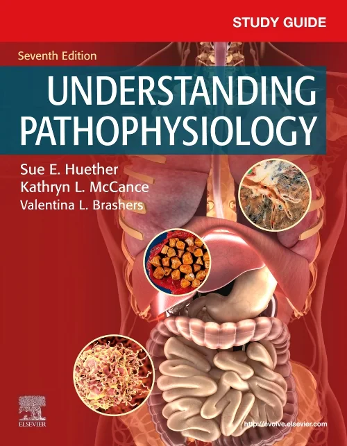 Coperta cărții "Study Guide for Understanding Pathophysiology" de autor necunoscut