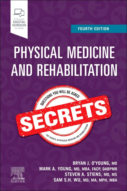Coperta cărții "Physical Medicine and Rehabilitation Secrets" de autor necunoscut