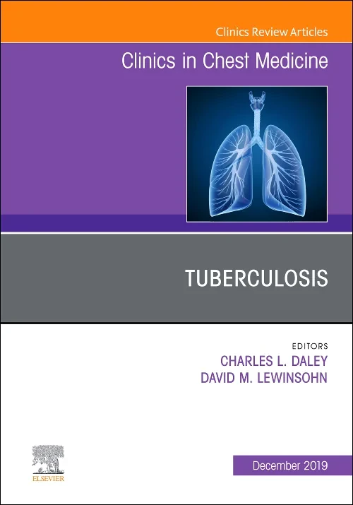Coperta cărții "Tuberculosis, An Issue of Clinics in Chest Medicine" de autor necunoscut