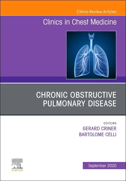 Coperta cărții "Chronic Obstructive Pulmonary Disease, An Issue of Clinics in Chest Medicine" de autor necunoscut