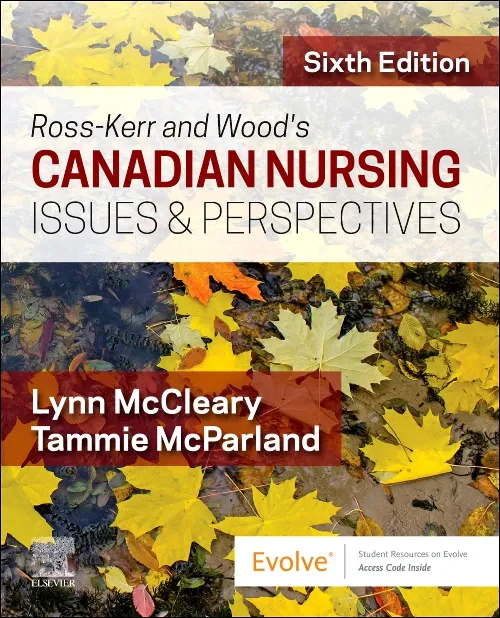 Coperta cărții "Ross-Kerr and Wood’s Canadian Nursing Issues &amp; Perspectives" de autor necunoscut