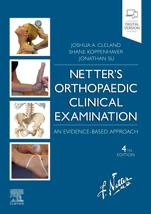 Coperta cărții "Netter&#039;s Orthopaedic Clinical Examination" de autor necunoscut
