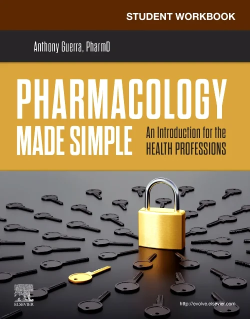 Coperta cărții "Student Workbook for Pharmacology Made Simple" de autor necunoscut