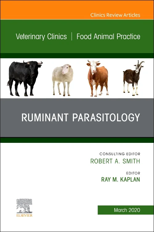 Coperta cărții "Ruminant Parasitology, An Issue of Veterinary Clinics of North America: Food Animal Practice" de autor necunoscut