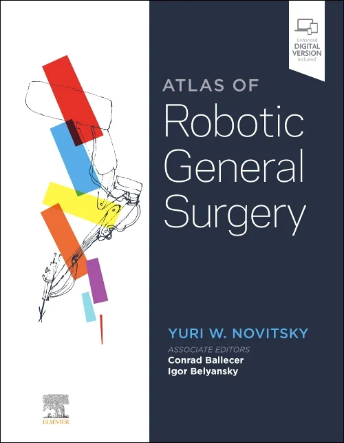 Coperta cărții "Atlas of Robotic General Surgery" de autor necunoscut