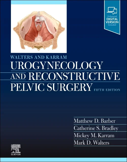 Coperta cărții "Walters &amp; Karram Urogynecology and Reconstructive Pelvic Surgery" de autor necunoscut