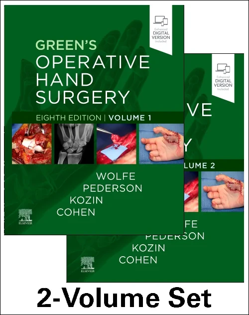 Coperta cărții "Green&#039;s Operative Hand Surgery" de autor necunoscut