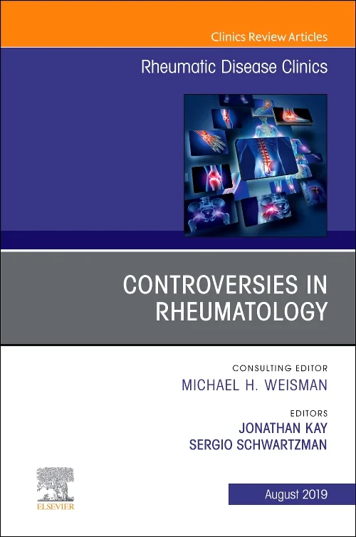 Coperta cărții "Controversies in Rheumatology,An Issue of Rheumatic Disease Clinics of North America" de autor necunoscut