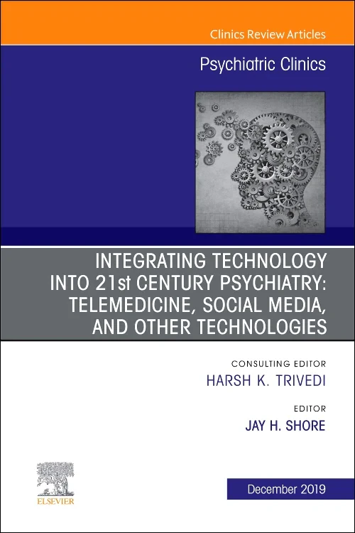 Coperta cărții "Integrating Technology into 21st Century Psychiatry" de autor necunoscut