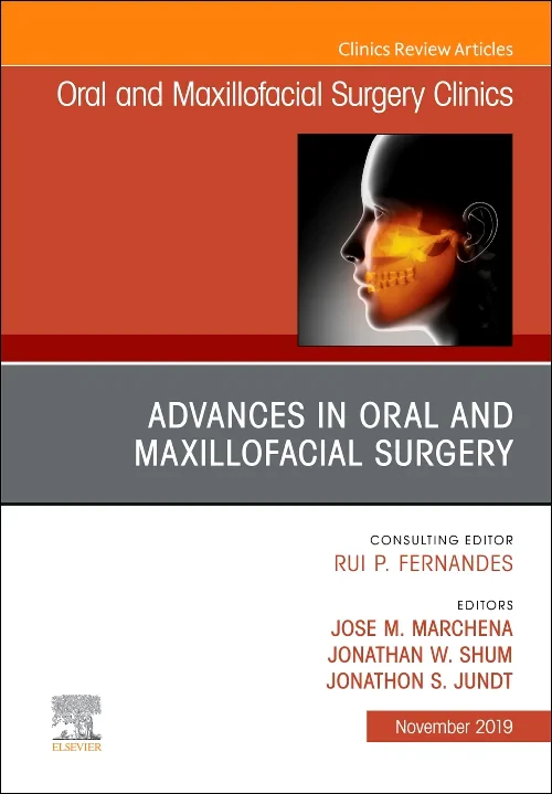 Coperta cărții "Advances in Oral and Maxillofacial Surgery" de autor necunoscut