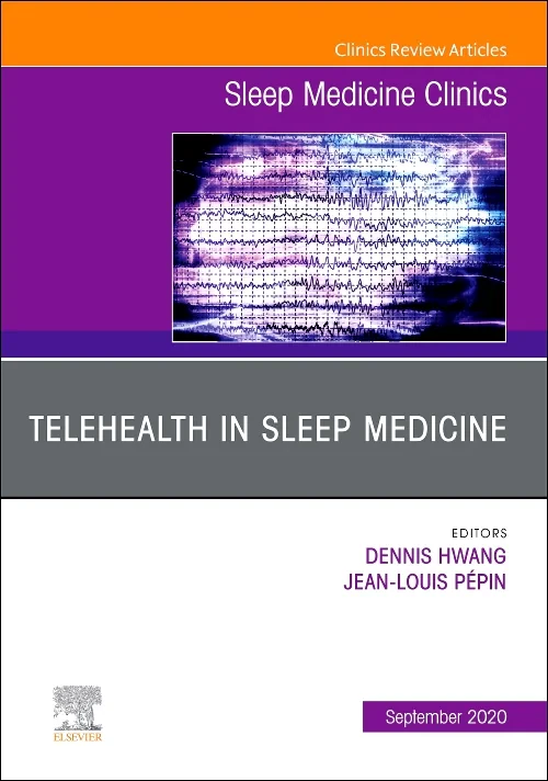 Coperta cărții "Telehealth in Sleep Medicine, An Issue of Sleep Medicine Clinics" de autor necunoscut