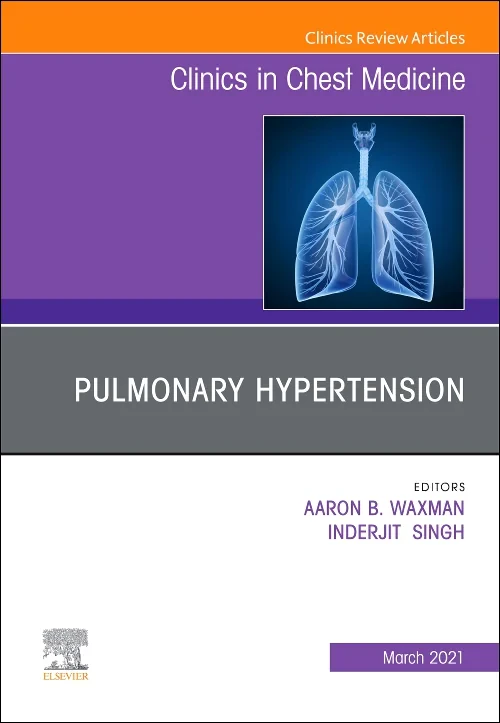 Coperta cărții "Pulmonary Hypertension, An issue of Clinics in Chest Medicine" de autor necunoscut