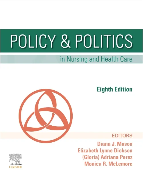Coperta cărții "Policy &amp; Politics in Nursing and Health Care" de autor necunoscut