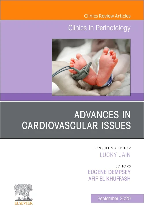 Coperta cărții "Advances in Cardiovascular Issues, An Issue of Clinics in Perinatology" de autor necunoscut