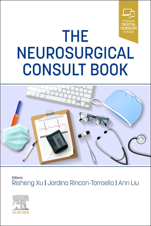 Coperta cărții "The Neurosurgical Consult Book" de autor necunoscut