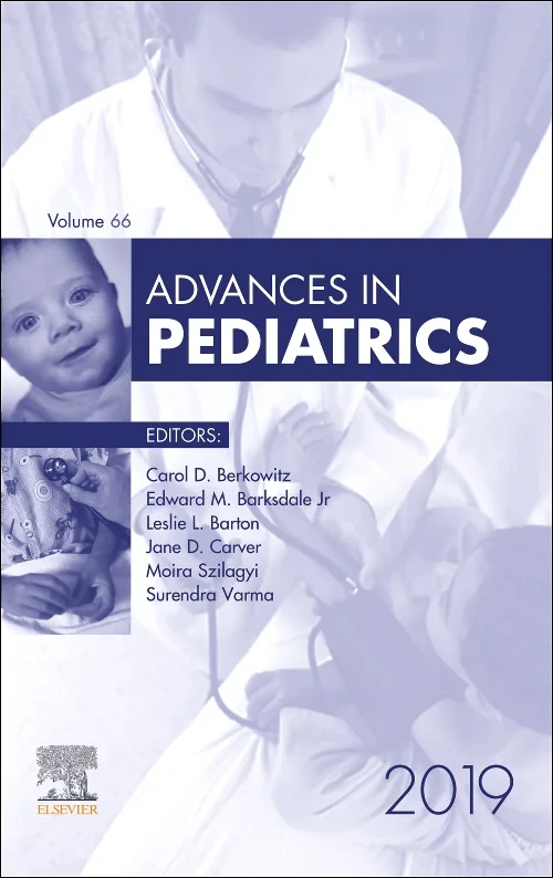 Coperta cărții "Advances in Pediatrics, 2019" de autor necunoscut