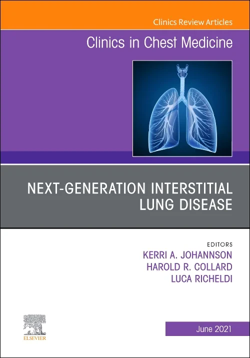 Coperta cărții "Next-Generation Interstitial Lung Disease, An Issue of Clinics in Chest Medicine" de autor necunoscut
