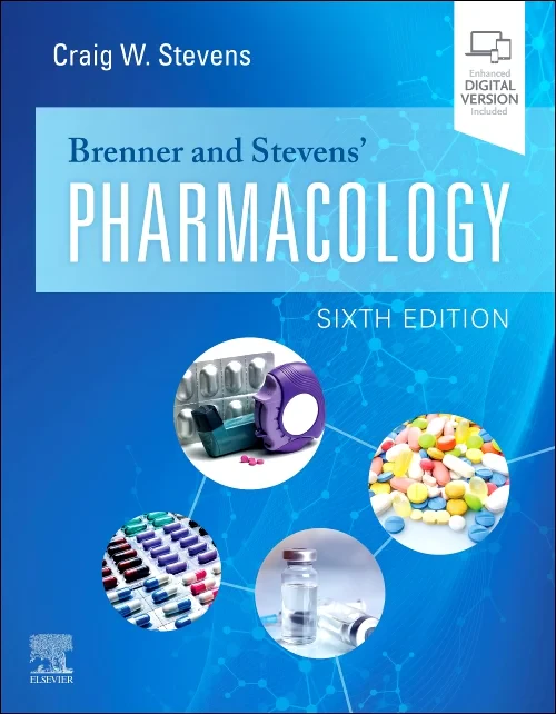 Coperta cărții "Brenner and Stevens’ Pharmacology" de autor necunoscut