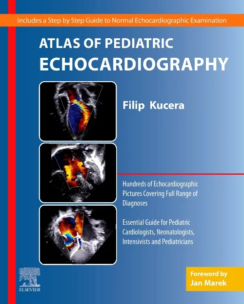 Coperta cărții "Atlas of Pediatric Echocardiography" de autor necunoscut
