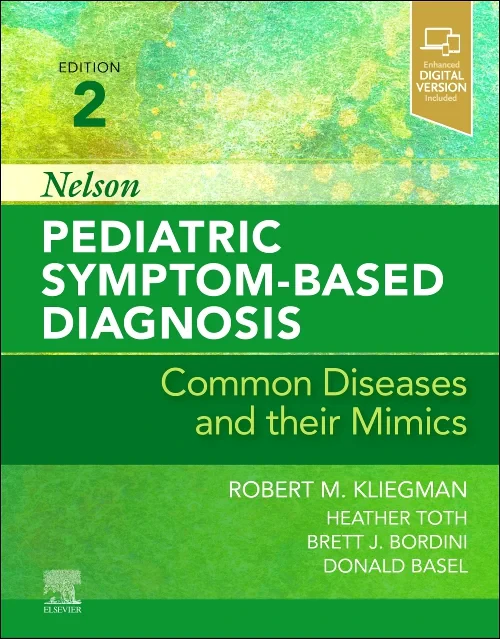 Coperta cărții "Nelson Pediatric Symptom-Based Diagnosis: Common Diseases and their Mimics" de autor necunoscut