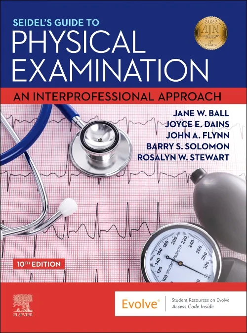 Coperta cărții "Seidel&#039;s Guide to Physical Examination" de autor necunoscut