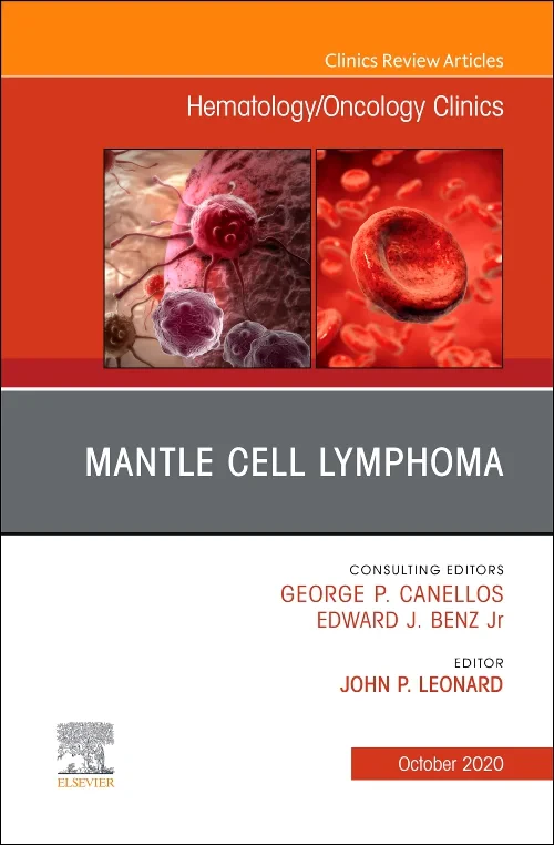 Coperta cărții "Mantle Cell Lymphoma, An Issue of Hematology/Oncology Clinics of North America" de autor necunoscut