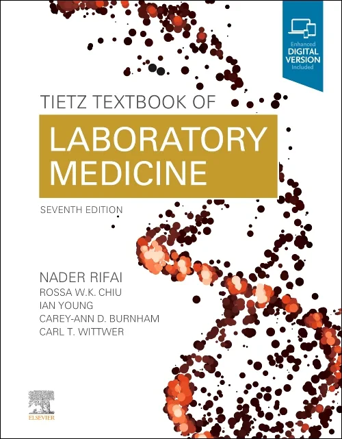 Coperta cărții "Tietz Textbook of Laboratory Medicine" de autor necunoscut
