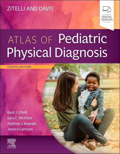 Coperta cărții "Zitelli and Davis&#039; Atlas of Pediatric Physical Diagnosis" de autor necunoscut