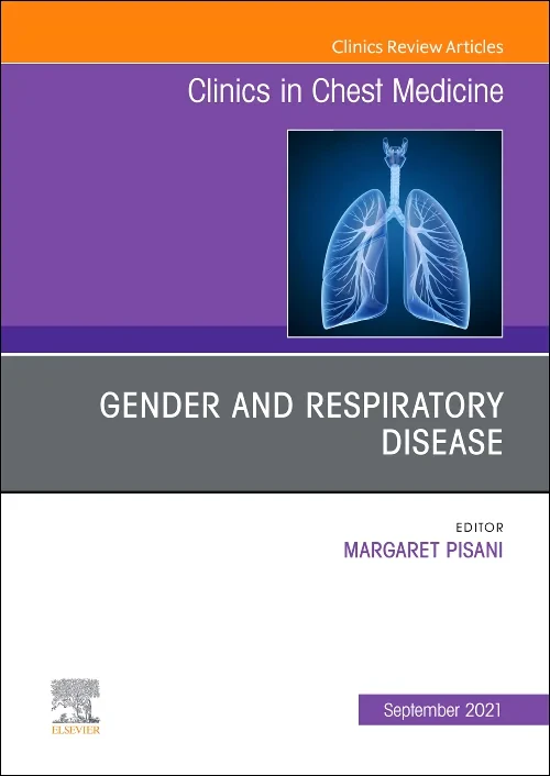 Coperta cărții "Gender and Respiratory Disease, An Issue of Clinics in Chest Medicine" de autor necunoscut